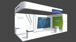 3D Exhibition Stand - 3D model by alirezamoarrefi