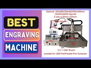 Best 4 Axis Wood CNC Router 6040 2200W Metal Engraver Review