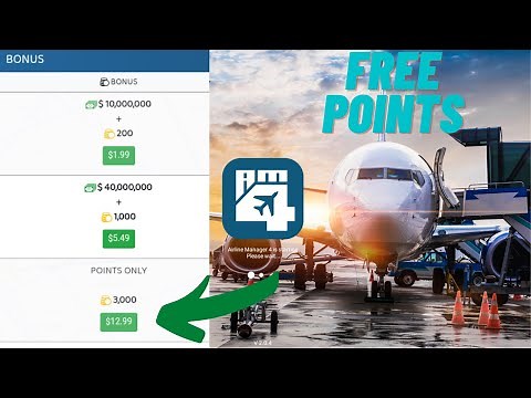 Airline Manager 4 GIVEAWAY (CLOSED) | FREE Bonus code for AM4 | Ep 4