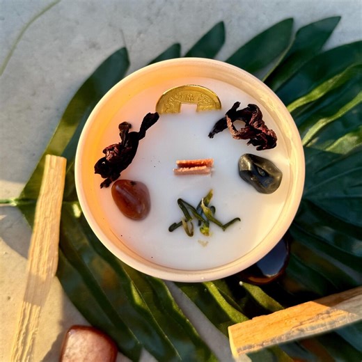Year of the HORSE 2026 | Intention Candle | Manifestation Candle W/ Green Aventurine, Carnelian - Etsy