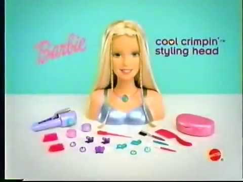 Barbie Cool Crimpin' Styling Head Commercial (2003)