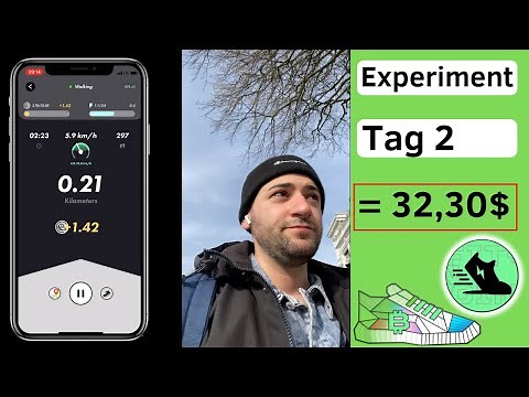 Stepn: Tag 2 - 32$ in unter 9 Minuten! Selbstexperiment mit Stepn Sneaker