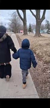 taking a walk in Bloomingdale Michigan