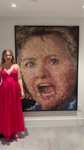 Trump or Clinton optical illusion art you have to see