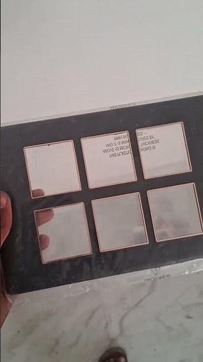 12 Modular switch board fitting and connection