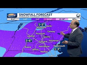 NH weather forecast: Two storm systems to bring snow