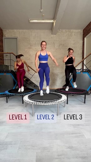 What level is yours? #bellicon #minitrampoline #fun #jumpingfitness #minitrampolinefitness