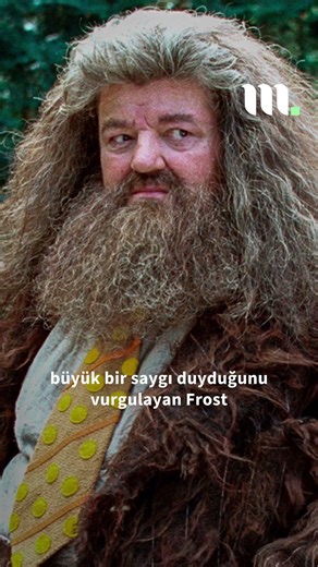 🎬 Hagrid rolünü “manifestlemiş”
