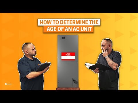 Learn How To Determine The Age of An AC Unit