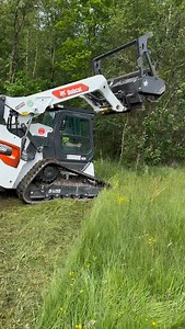 Awesome Earthmovers on Instagram: "Bobcat T-86 tracked Skidsteer with mulcher at Bobcat Demo Days in the Czech Republic this week."