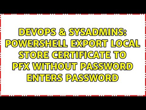powershell export local store certificate to pfx without password enters password