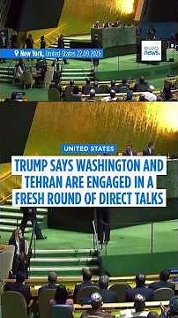 Trump threatens to 'annihilate' Iran at UN, then confirms direct talks