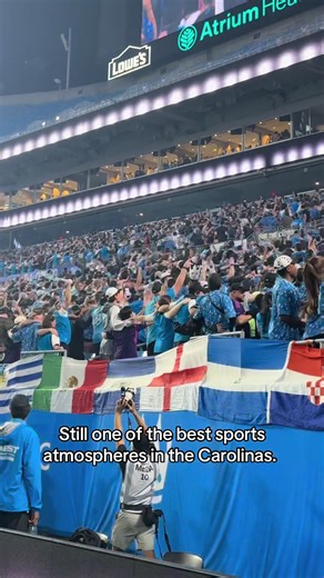 Fifth season for Charlotte FC and still one of the best sports atmospheres in the Carolinas. 👑 ✨ #CharlotteFC #ForTheCrown #Charlotte #MLS #NC
