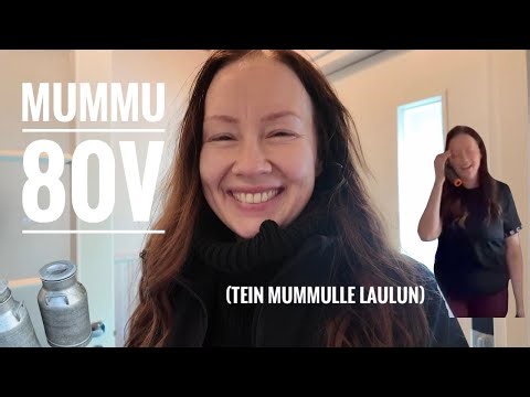 Mummu 80v (synttärilahja)