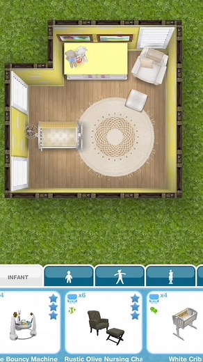 CUTE BABY ROOM | QUARTO DE BEBÊ FOFO | THE SIMS FREEPLAY #simsbuild #simsbuildideas #simsfreeplayhouseideas #simschallenge #thesims
