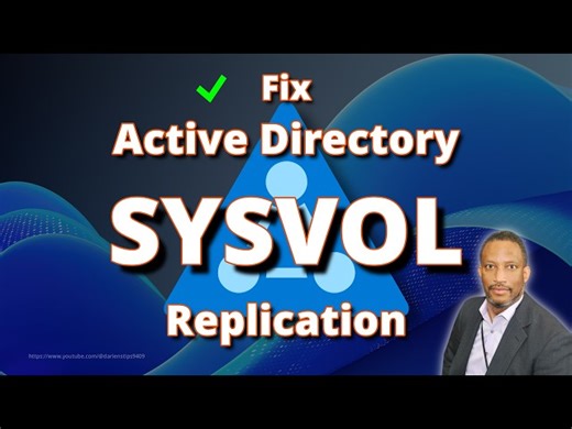 How to Fix SYSVOL Not Replicating (DFSR) in Active Directory with Step-by-Step Guidance
