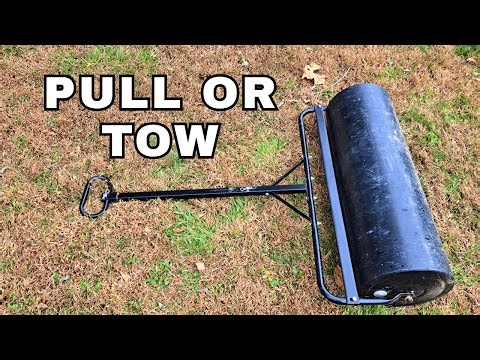 COSTWAY Push/Tow Lawn Roller Review | Best Budget Roller for Your Yard