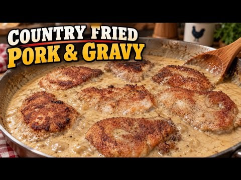 Country Fried Pork with Creamy Gravy