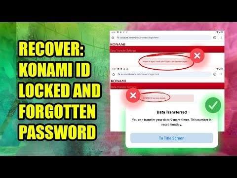 How to Fix LOCKED KONAMI ID or FORGOTTEN PASSWORD Issue eFootball 2026