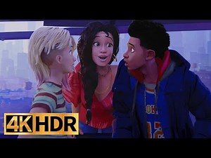 Gwen Meets Miles Parents | Spider-Man: Across the Spider-Verse FULL 4K HDR [BEST QUALITY]