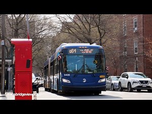 MTA Bus Company: 2016 New Flyer XD60 Xcelsior Articulated 5406 on the Q64 Bus.