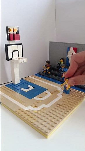 lego basketball match #lego #basketball #nba