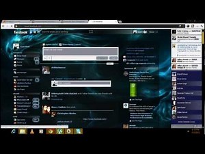 How to change the theme/background of facebook timeline In windows