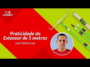 Praticidade do extensor ajustável até 5 metros com Yohan Luis.