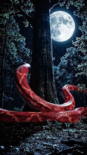 world biggest red snake ❤️🐍🔥 #naagin7#priyankachaharchoudhary#snake #biggest#animation #viral#balaji