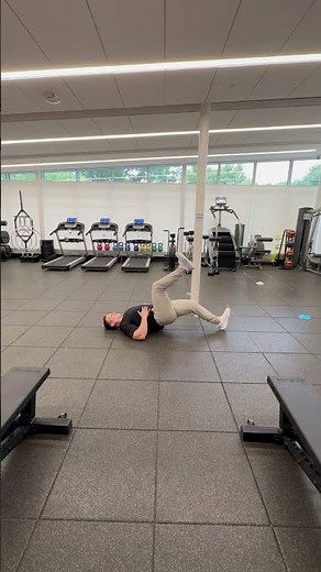 Single Leg Hamstring Bridge Iso-Hold