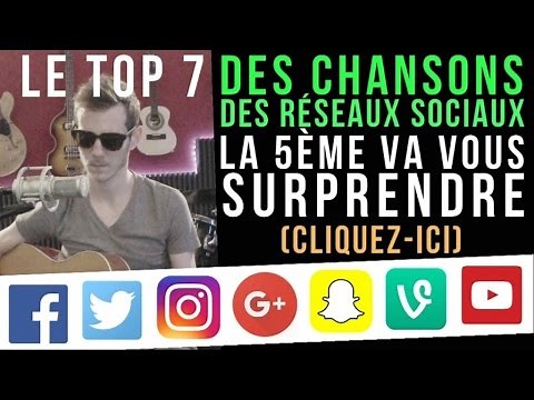 TOP 7 des chansons des réseaux sociaux - La 5ème va vous surprendre - Cliquez-ici !