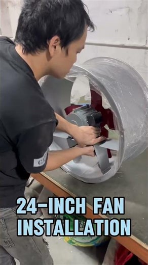High Speed Industrial Exhaust Fan Manufacturing Process
