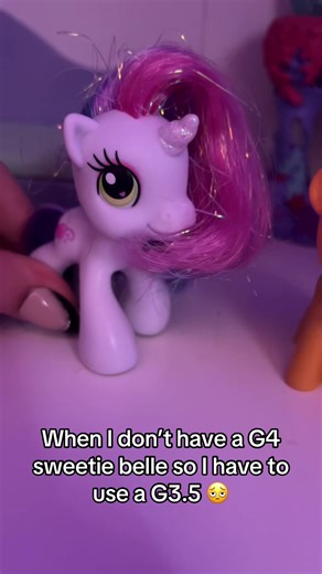 Poor sweetie belle #mylittleponytoys #mylittlepony #mlp #nostolgia #edit