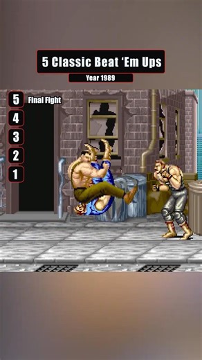 These 5 Beat ’Em Ups Defined 1989 Arcades