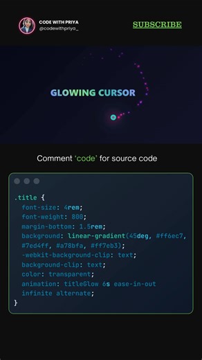 I Accidentally Made the Cursor Look THIS Cool ✨