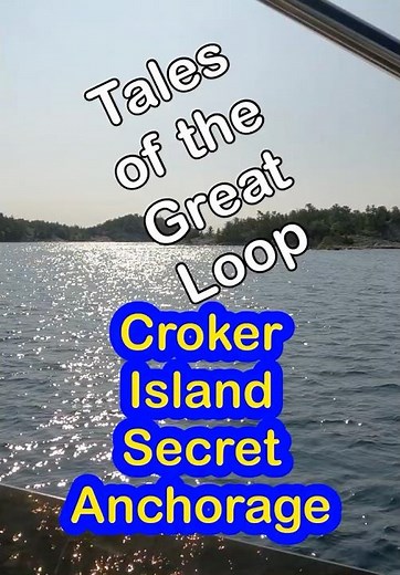 Secret Anchorage: Croker Island North Channel!