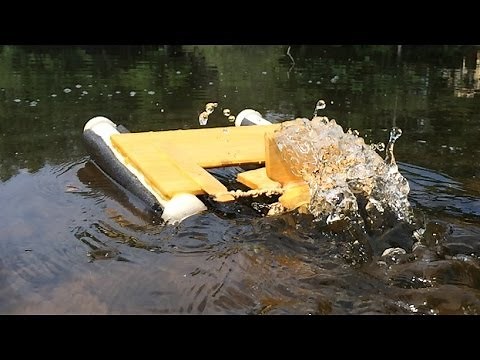 Rubber Band Powered Boat / (Physics : Energy) [KTFG 076]