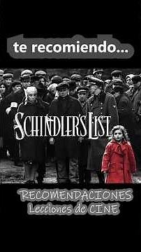 Schindler's List #recommendedmovies #film lessons #cinema #movies