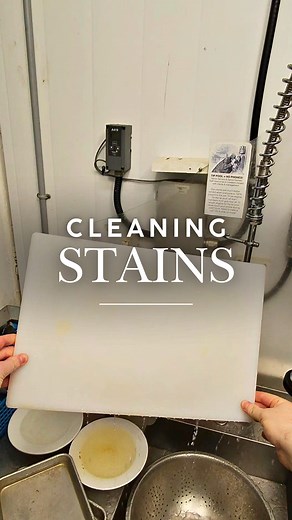 How to get stains off white cutting boards!! | Chef Thomson
