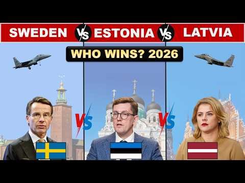 Sweden vs Estonia vs Latvia 2026: NATO’s New Baltic Powerhouse 🇸🇪🇪🇪🇱🇻