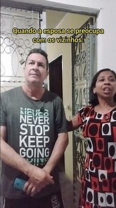 WHEN THE WIFE WORRIES ABOUT THE NEIGHBORS 🫢🤣 #humor #comedy