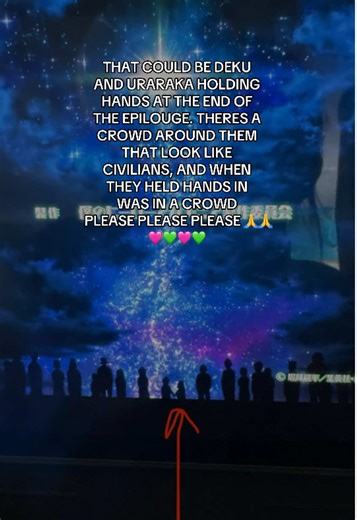 ¿Deku y Uraraka juntos al final?