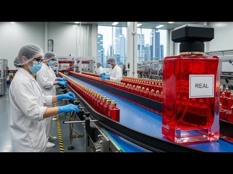 Inside the High-End Perfume Factory – (Full Process) How Luxury Fragrances Are Created