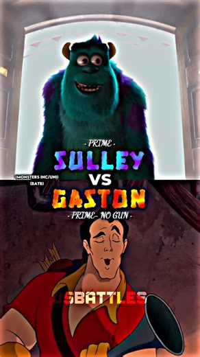 JSBattles | Sulley vs Gaston #sulley #gaston #edits #fyp #jsbattles #beautyandthebeast #batb #monstersinc #monstersuniversity #battles #fy | Instagram