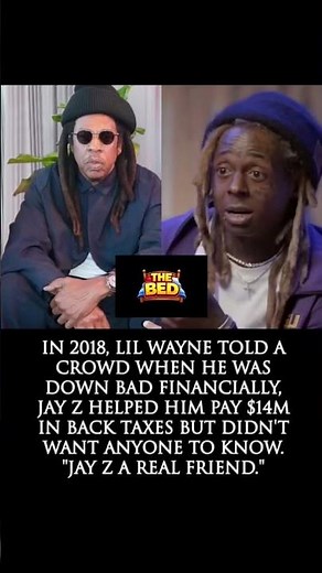 Brotherhood Over Business: How Jay-Z Saved Lil Wayne from the IRS #lilwayne #jayz #viral #shorts