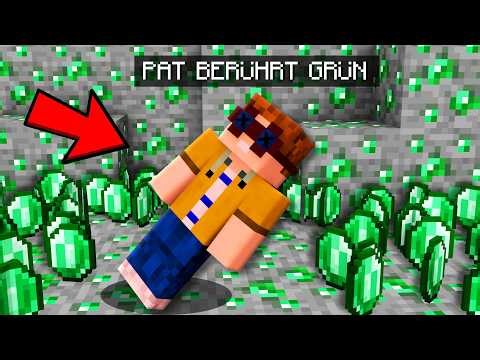 BERÜHRE NICHT die FARBE GRÜN in Minecraft!