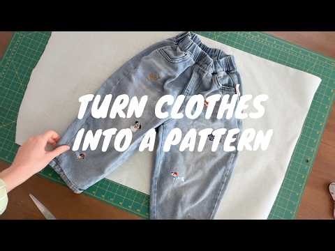 How to Draft a Sewing Pattern from Clothes You Already Own