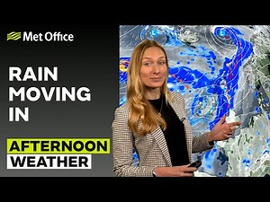 26/11/2025 - Wet in the west - Afternoon Weather Forecast UK – Met Office Weather