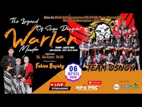 🔴LIVE NGARAK THE LEGEND OF PANTURA WARLAN MUDA | SENIN, 6 APRIL 2026 | RANCADAKA