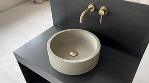 Concrete Sink | Wash Basin | Round Sink | D40cm\d36cm\d32cm\25cm - Etsy